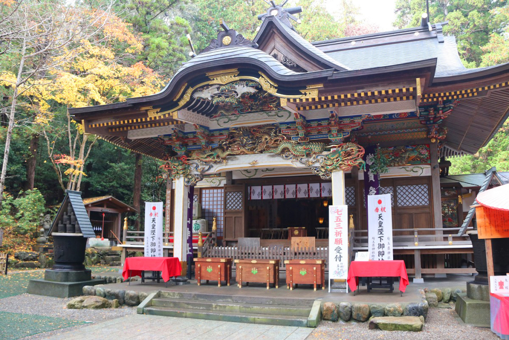 寶登山神社紅葉の画像