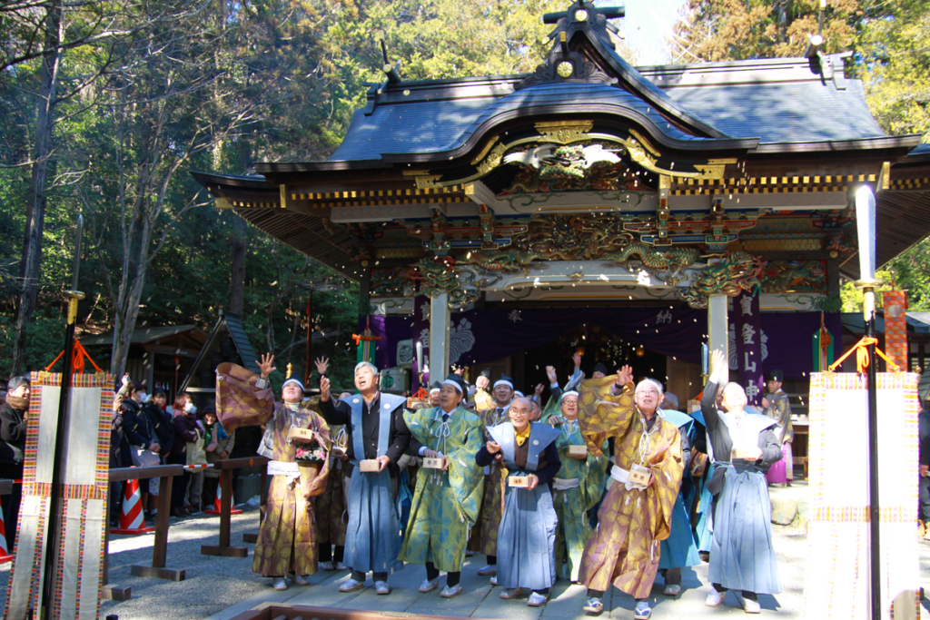 寶登山神社節分追儺祭の画像