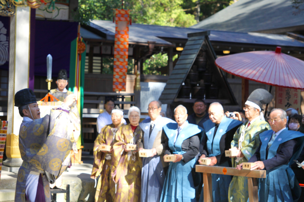 寶登山神社節分追儺祭の画像