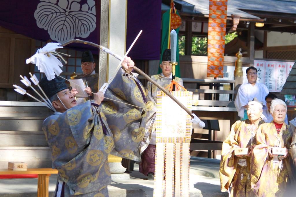 寶登山神社節分追儺祭の画像