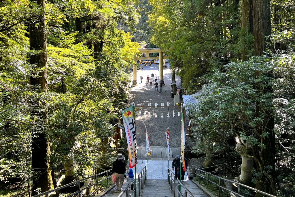 寶登山神社周辺の紅葉画像