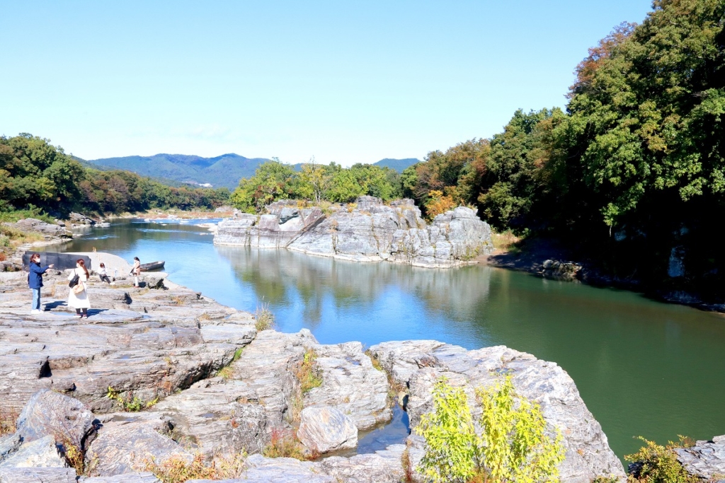 岩畳周辺紅葉の画像