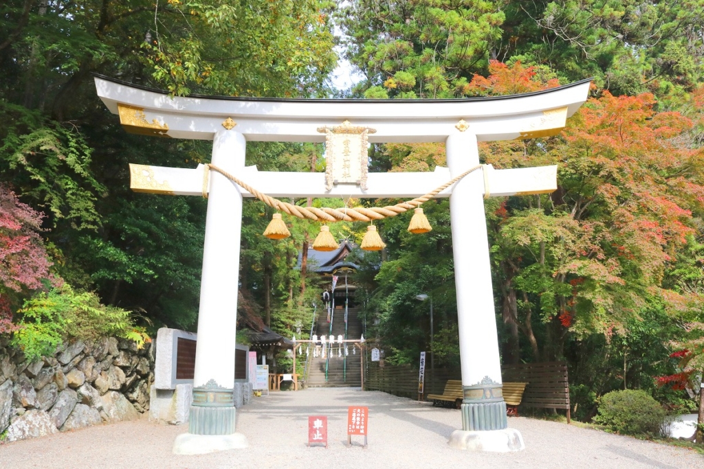 寶登山神社周辺の紅葉画像