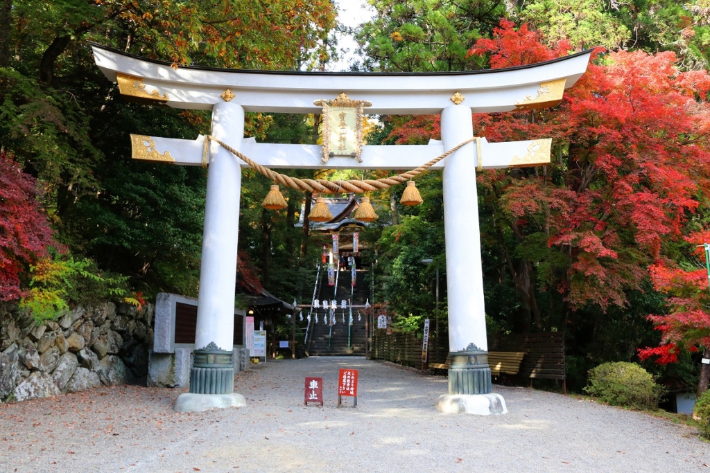 寶登山神社周辺の紅葉画像