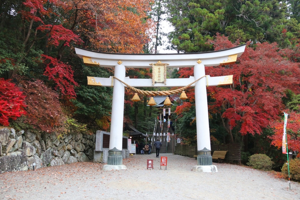 寶登山神社周辺の紅葉画像