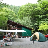 入川渓谷夕暮キャンプ場