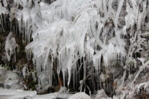 あしがくぼの氷柱
