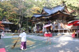 紅葉「寳登山神社」