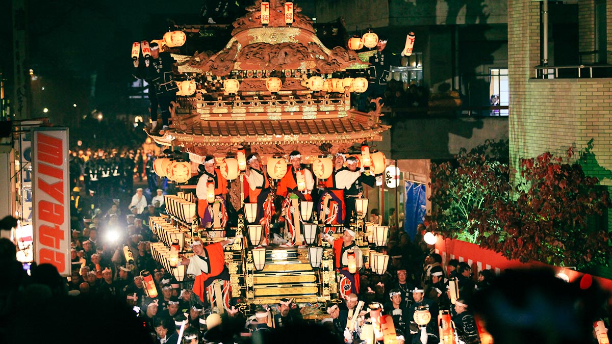 秩父夜祭　12月2日（宵宮）・3日（大祭）