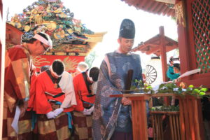 秩父夜祭_宮参り