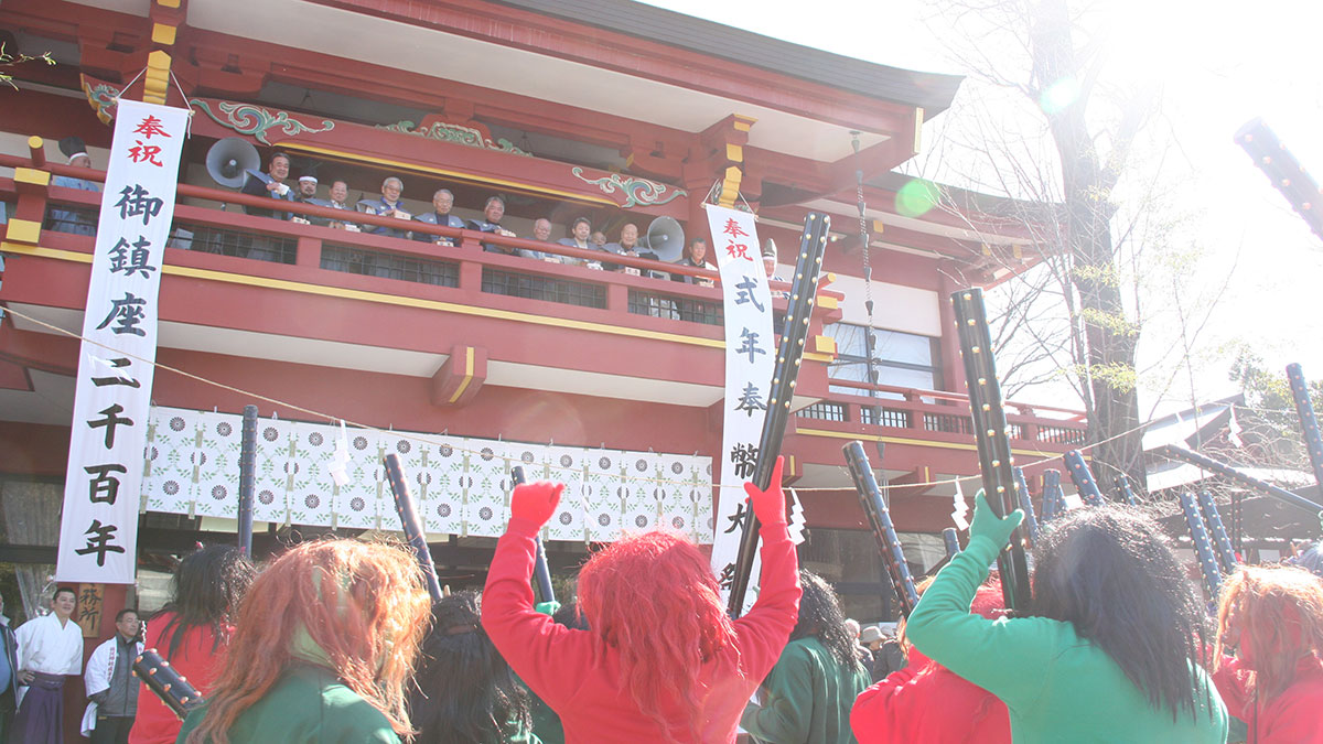 秩父神社の鬼やらい